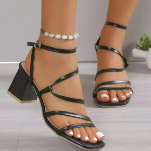 Plus Size Fashion Open Toe Slippers