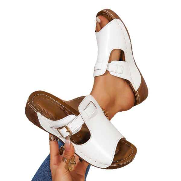 Summer Women's European And American Roman Women's Magic Stick Shoes Slippers - Image 7