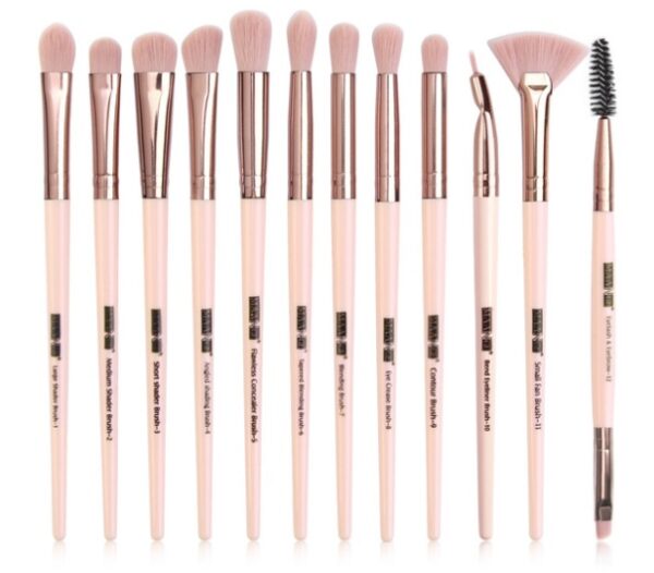 12 makeup brushes set - Image 4
