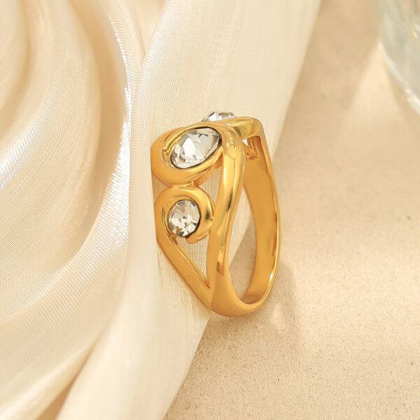 Women's Fashion Diamond Ring Simple - Image 5
