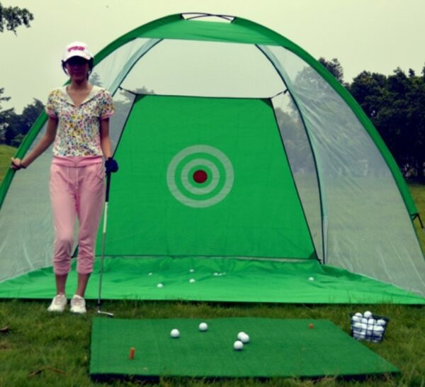 Golf Practice Net Tent Golf Hitting Cage Garden Grassland Practice Tent Golf Training Equipment Mesh Outdoor - Image 6