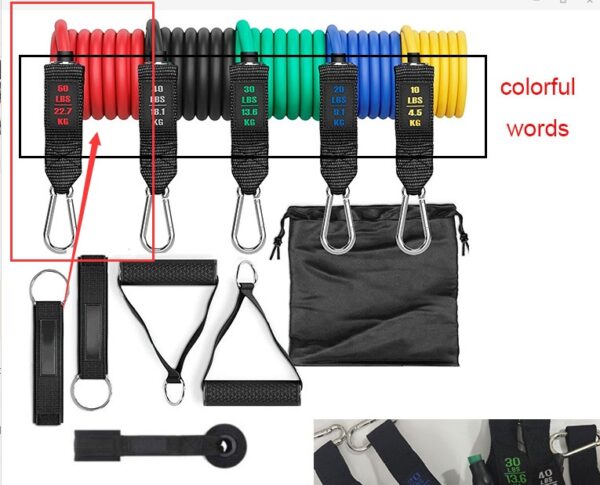 Fitness Rally Elastic Rope Resistance Band - Image 4