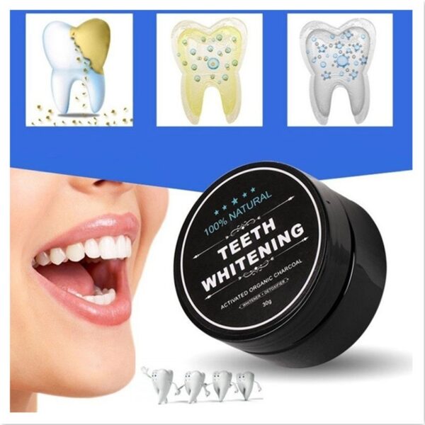 Charcoal Teeth Whitening Powder Activated Coconut Charcoal Teeth Whitening Charcoal Powder Oral Hygiene - Image 7