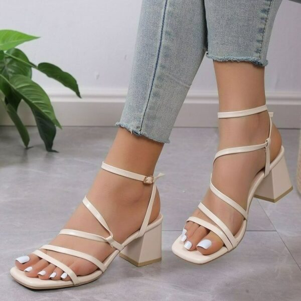 Plus Size Fashion Open Toe Slippers - Image 8