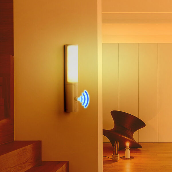 New Style Smart Human Body Induction Motion Sensor LED Night Light For Home Bed Kitchen Cabinet Wardrobe Wall Lamp - Image 8