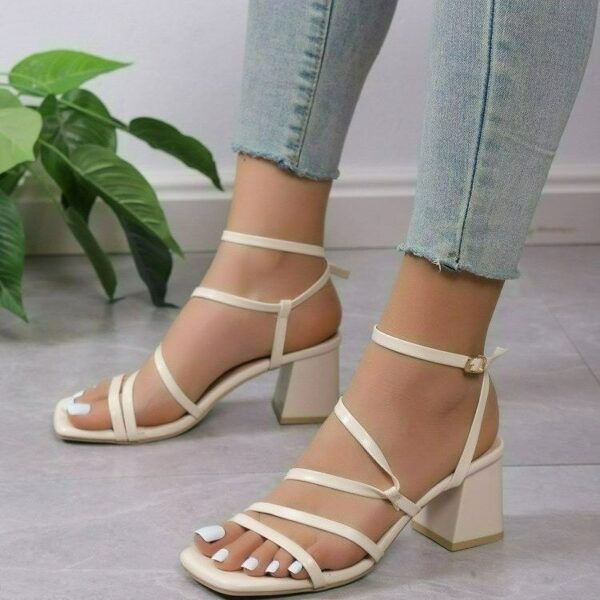 Plus Size Fashion Open Toe Slippers - Image 3