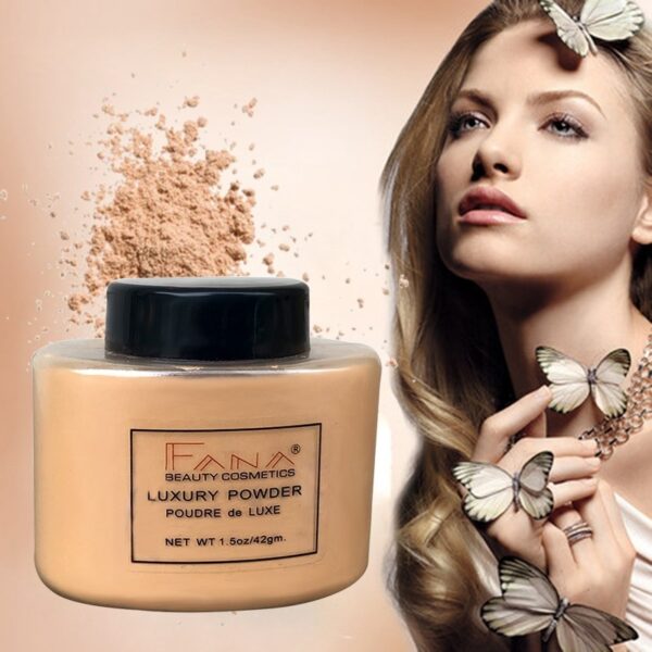 Face Foundation Powder Oil Control Contour Full CoverBanana Powder Translucent Mineral Makeup Base Matte Foundation Make Up - Image 2