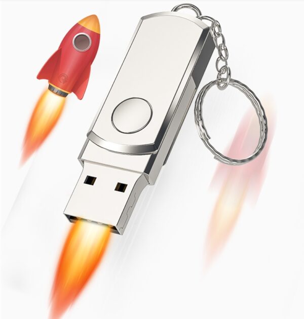 Compatible with Apple , Ultra-large capacity metal USB flash drive - Image 5