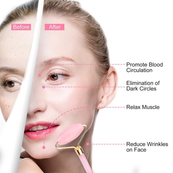 Jade Roll Massager Relieves Facial Tension - Image 7