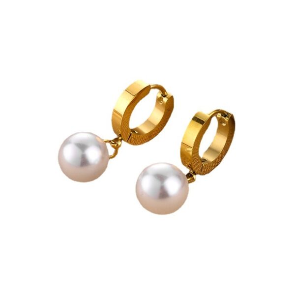 Earrings With White Bead ,Only Self-pickup Is Supported, And The Displayed Prices Are All Self-pickup Prices - Image 3