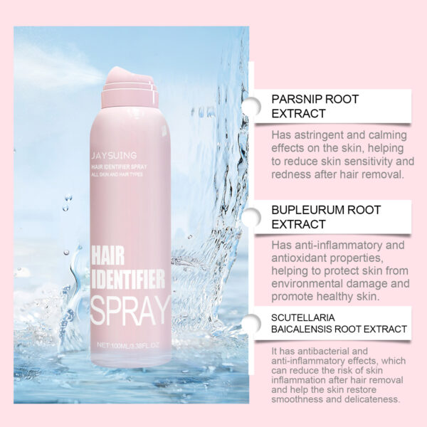 Hair Identifier Spray Set For Face Shaving Moisturizing Dermaplaner Spray For Face Shaving Skin Care - Image 5