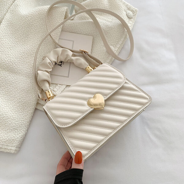 Women Handbags Fashion Chain Shoulder Bags With Love Metal Design - Image 10