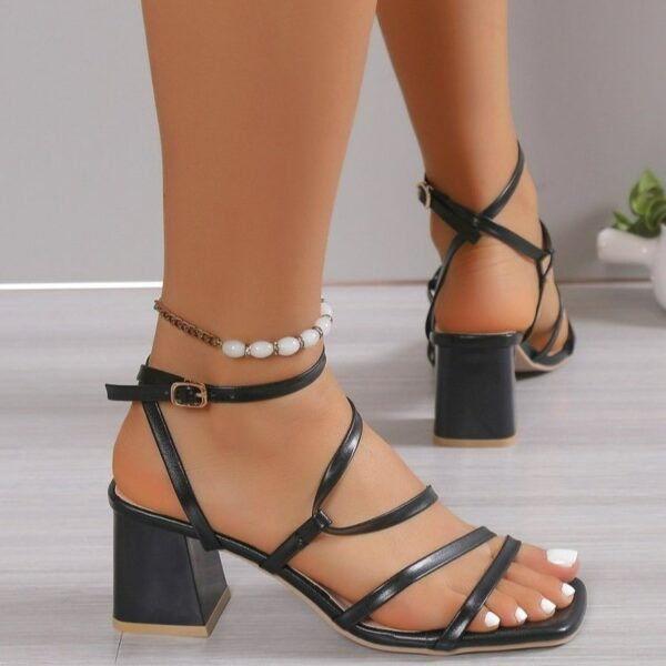Plus Size Fashion Open Toe Slippers - Image 6