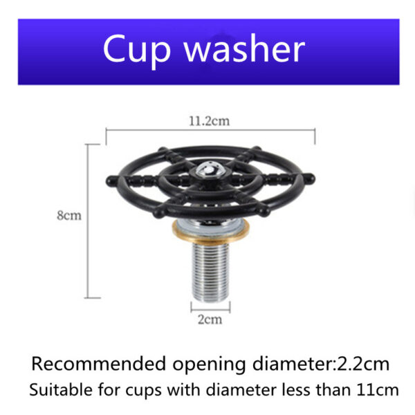Stainless Steel Cup Washer With Embedded Automatic High-pressure Push Cup Washer - Image 8
