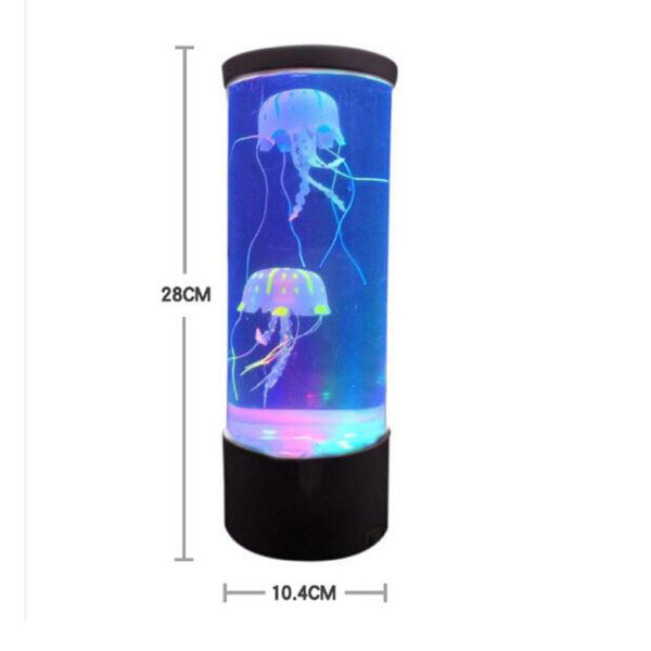 LED Jellyfish Aquarium Lamp Night Light USB Powered - Image 4
