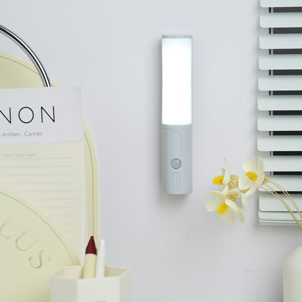 New Style Smart Human Body Induction Motion Sensor LED Night Light For Home Bed Kitchen Cabinet Wardrobe Wall Lamp - Image 7