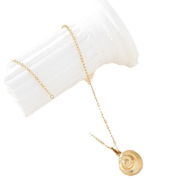 Pearl Shell Starfish Conch Pendant Necklace - Image 10