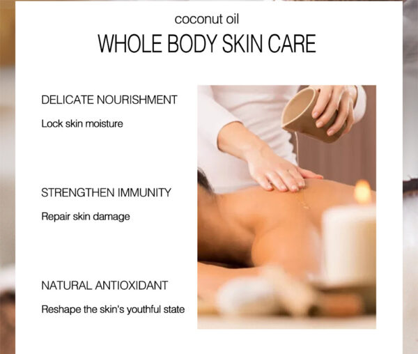 Coconut Skin Care Massage Body Care Essential Oil - Image 5