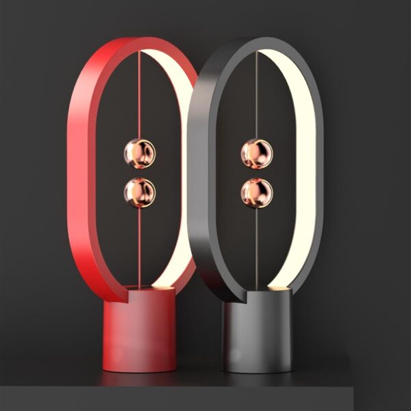 Mini Smart Magnetic Switch USB Suspended LED Bedroom Bedside Atmosphere Table Lamp - Image 9