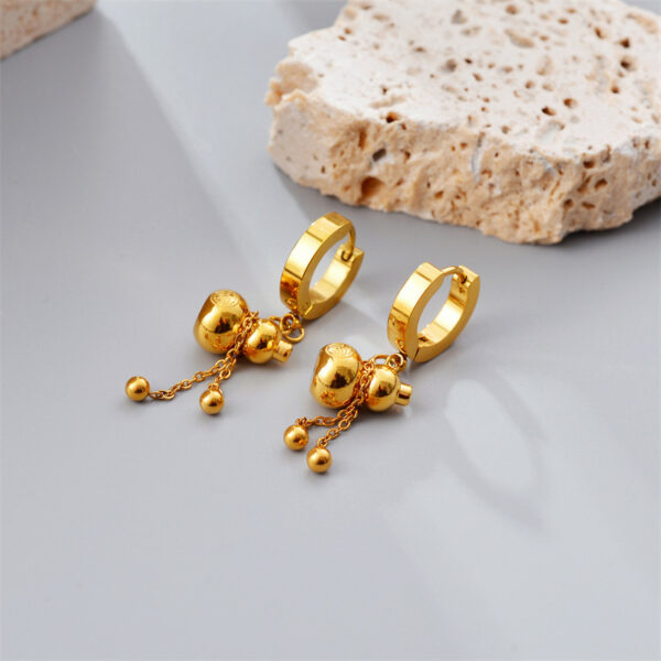 Earrings With Gourd,Only Self-pickup Is Supported, And The Displayed Prices Are All Self-pickup Prices - Image 2