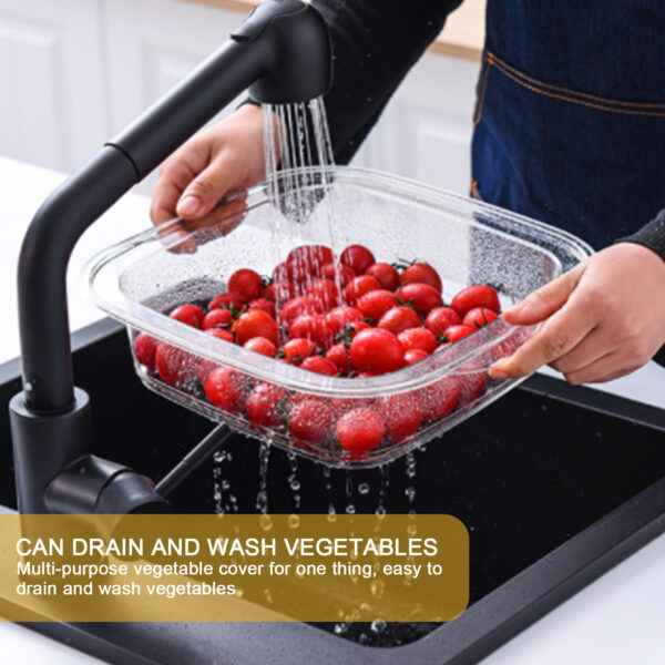 Multi-layer Dish Cover Heat Preservation Kitchen Cover Dining Table Leftover Storage Box Transparent Stack Cooking Hood Steamer - Image 4