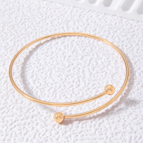 Bow Letter Personality Geometric Irregular Bracelet - Image 2