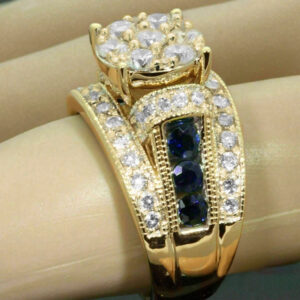 High Luxury Banquet Shiny Ring Fashion Popular Dress Matching Ring