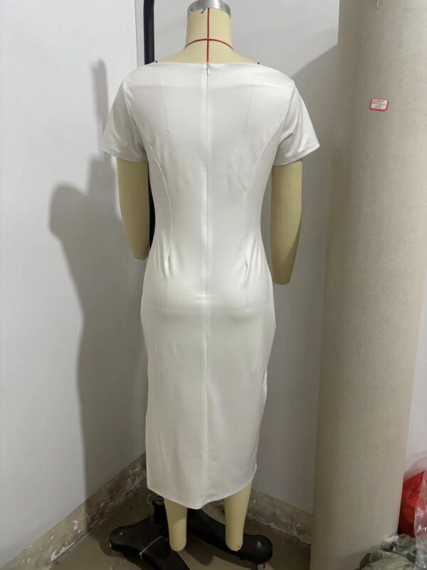 Off Neck Digital Printed Dress - Image 4