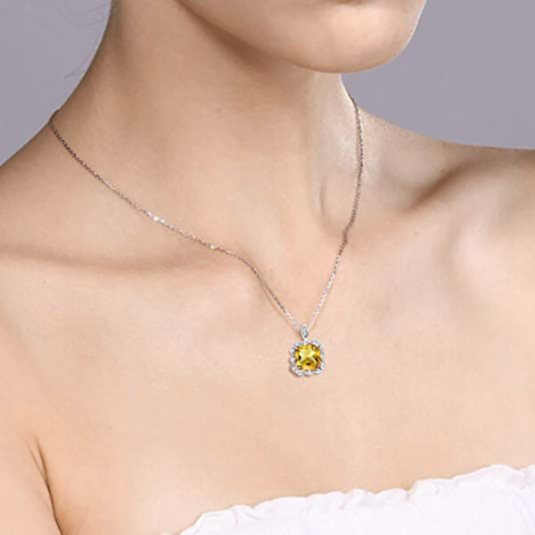 French Cube Sugar All-match Pendant European And American Micro-inlaid - Image 5