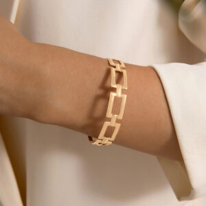 Bow Letter Personality Geometric Irregular Bracelet