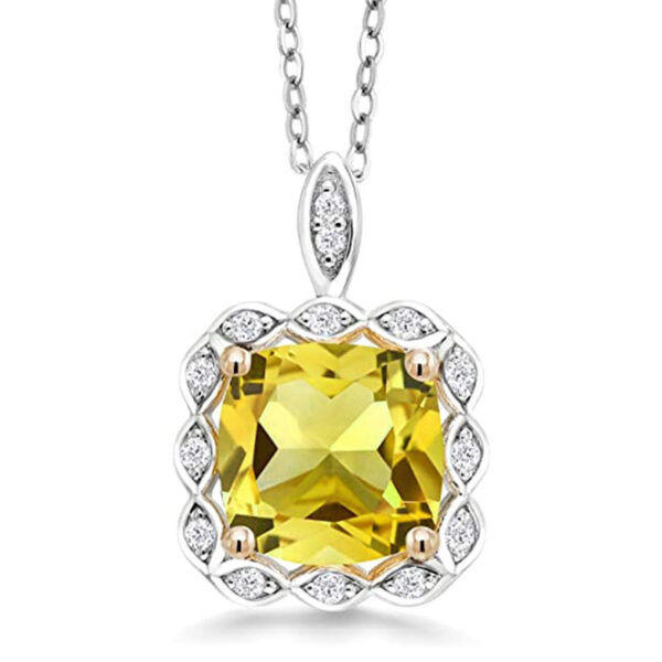 French Cube Sugar All-match Pendant European And American Micro-inlaid - Image 3