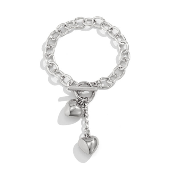 Thick Chain With Shiny Lock And Key Pendant Necklace For Women Trendy Ladies Accessories On The Neck Fashion Jewelry Female - Image 5