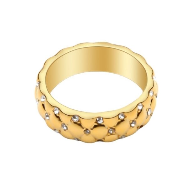 Ins Cold Style Zircon Ring