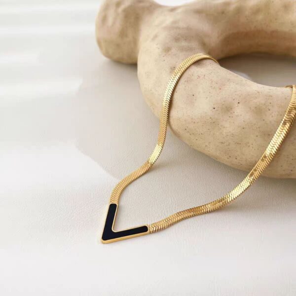 Necklace,stainless Steel,with V Shape ,Only Self-pickup Is Supported, And The Displayed Prices Are All Self-pickup Prices - Image 5
