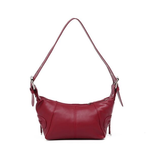 Y2K Style Shoulder Bag For Women Trendy Motorcycle Handbag Minimalist Shoulder Purse For Girls Street Wear - Image 4