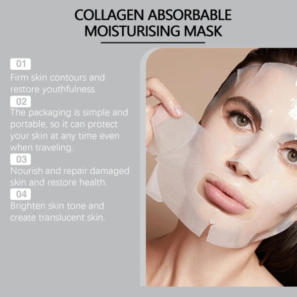 Bio Collagen True Deep Mask, Collagen Mask Overnight, Facial Care Collagen Mask Moisturizing Anti-Aging Mask - Image 5