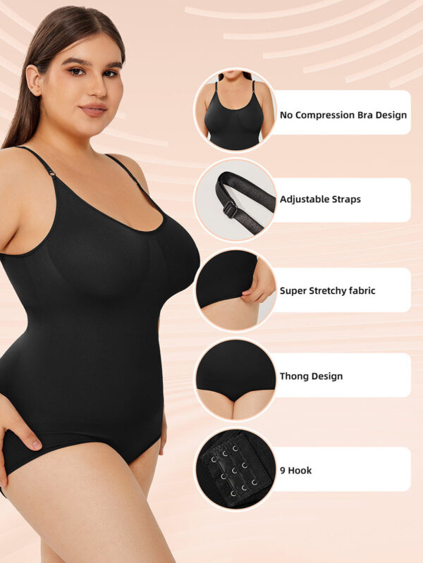 Shapewear For Women Tummy Control Full Bust Body Shaper Bodysuit - Image 9