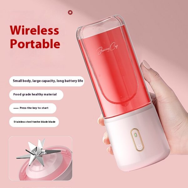 Portable Blender Cooking Machine Charging Juice Cup - Image 6