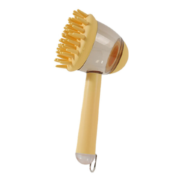 3 In 1 Pets Bath Brush For Dogs And Cats Shower Massage Brush, Depilation Comb And Foaming Tool, Anti-frizz Beauty Brush Pet Products - Image 6